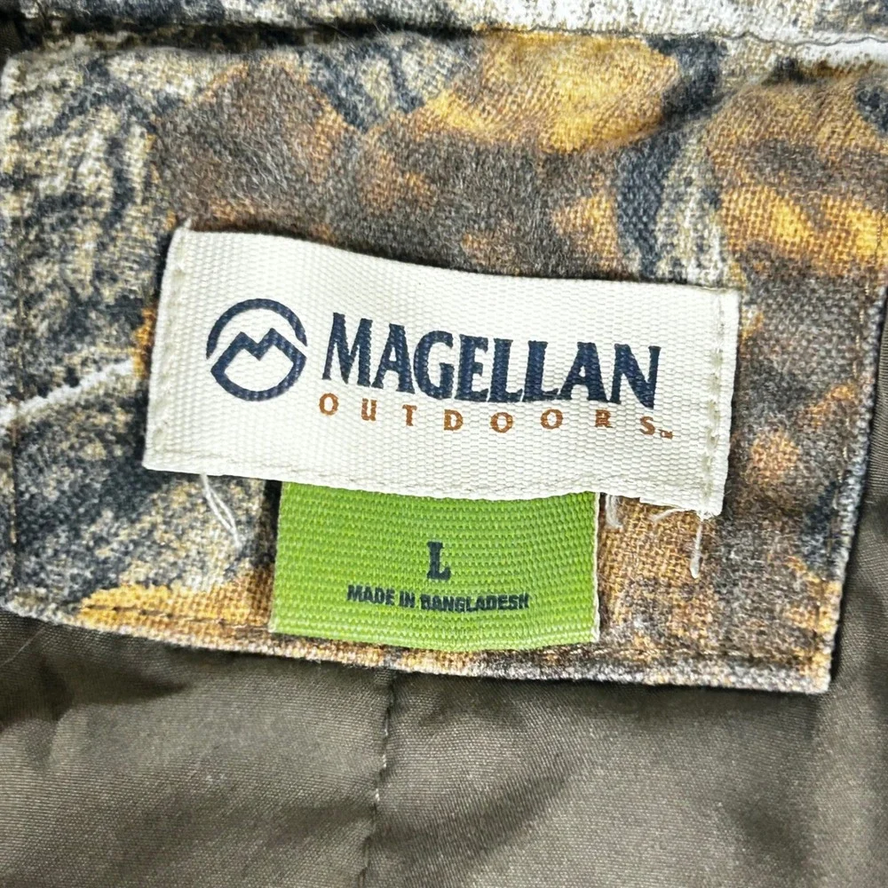 Magellan Outdoors Kids Large RealTree Edge Camo‎ Hooded Insulated Jacket Coat